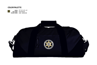 Duffle Bag, Wayne County Sheriff’s Department, Police, Teamtime, Team time, sublimation, custom sports apparel, team uniforms, spirit wear, spiritwear, sports uniforms, custom shirts, team store, custom team store, fundraiser sports, apparel fundraiser