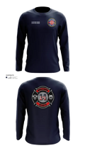 Gallatin Fire Department Station 4 20459748 Long Sleeve Performance Shirt - 70