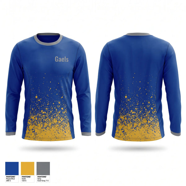 Long Sleeve Performance Shirt, Gaels, Men's Soccer, Teamtime, Team time, sublimation, custom sports apparel, team uniforms, spirit wear, spiritwear, sports uniforms, custom shirts, team store, custom team store, fundraiser sports, apparel fundraiser