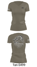 332 emxs crash recovery 22429040 Women's Short Sleeve V-neck Shirt - 6