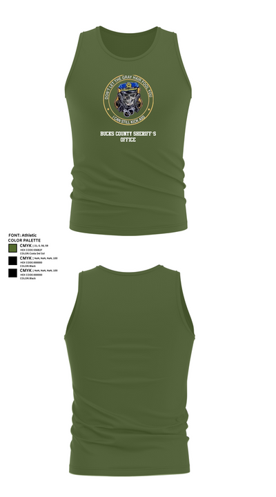 Bucks county Sheriff’s office 18829174 Tank Top - 56