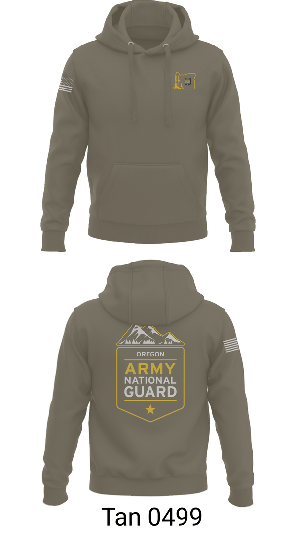 Hoodie, Oregon Army National Guard, National Guard, Teamtime, Team time, sublimation, custom sports apparel, team uniforms, spirit wear, spiritwear, sports uniforms, custom shirts, team store, custom team store, fundraiser sports, apparel fundraiser