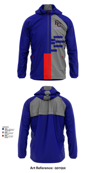 Windbreaker, Franklin County High School Basketball, Men's Basketball, Teamtime, Team time, sublimation, custom sports apparel, team uniforms, spirit wear, spiritwear, sports uniforms, custom shirts, team store, custom team store, fundraiser sports, apparel fundraiser