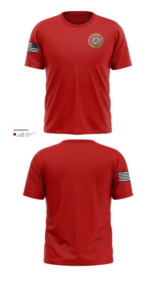 Short Sleeve Performance Shirt, Cherrydale Volunteer Fire Department, , Teamtime, Team time, sublimation, custom sports apparel, team uniforms, spirit wear, spiritwear, sports uniforms, custom shirts, team store, custom team store, fundraiser sports, apparel fundraiser