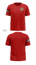 Cherrydale Volunteer Fire Department 44534080 Old School Cotton Feel Shirt - 23