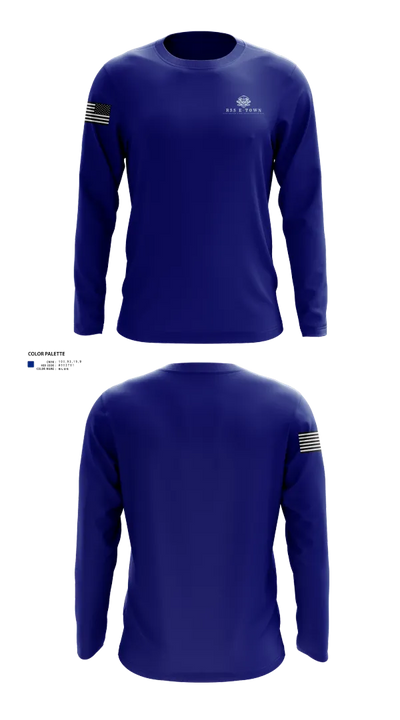 RSS E-Town 70795830 Long Sleeve Performance Shirt 21