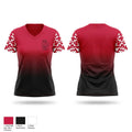 Sluggers Baseball Women's Short Sleeve V-neck Shirt - 1