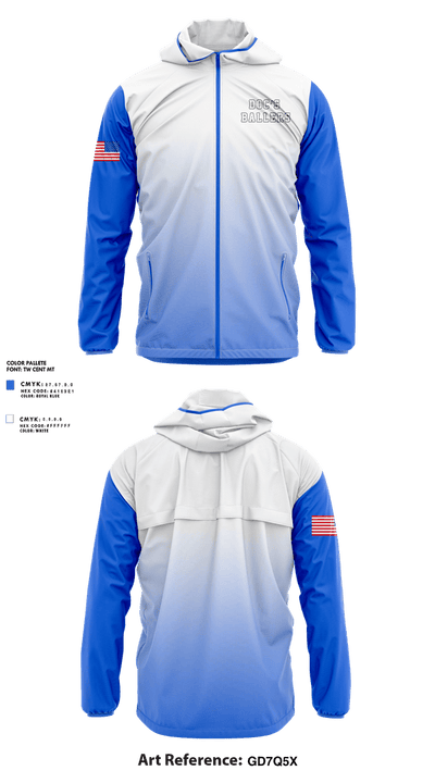 Doc’s Ballers 51784164 Windbreaker - 3