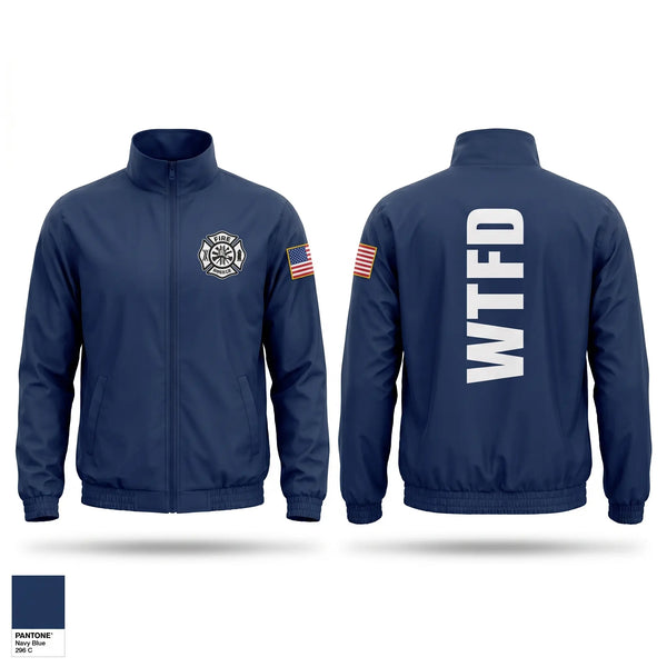 Windbreaker, Wayne Twp / Grass Creek Fire Dept, Fire Department, Teamtime, Team time, sublimation, custom sports apparel, team uniforms, spirit wear, spiritwear, sports uniforms, custom shirts, team store, custom team store, fundraiser sports, apparel fundraiser