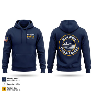 Hoodie, Norwell Police Department, Police, Teamtime, Team time, sublimation, custom sports apparel, team uniforms, spirit wear, spiritwear, sports uniforms, custom shirts, team store, custom team store, fundraiser sports, apparel fundraiser