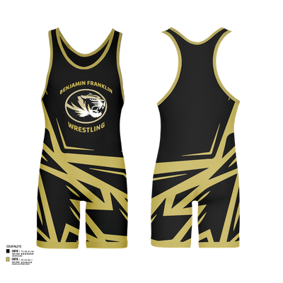 Benjamin Franklin Middle School Wrestling 63497628 Wrestling Singlet - 2