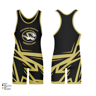 Wrestling Singlet, Benjamin Franklin Middle School Wrestling, Wrestling, Teamtime, Team time, sublimation, custom sports apparel, team uniforms, spirit wear, spiritwear, sports uniforms, custom shirts, team store, custom team store, fundraiser sports, apparel fundraiser