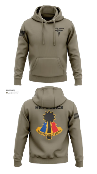 Hoodie, 194th AR BDE HRT Medics, Army, Teamtime, Team time, sublimation, custom sports apparel, team uniforms, spirit wear, spiritwear, sports uniforms, custom shirts, team store, custom team store, fundraiser sports, apparel fundraiser