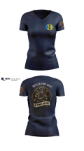 Butler Police Department 21960719 Women's Short Sleeve V-neck Shirt - 6
