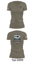 D Co 3-140th AVN 89038545 Women's Short Sleeve V-neck Shirt - 65