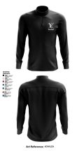 IWV Youth Baseball 15555147 Quarter Zip Jacket - 10