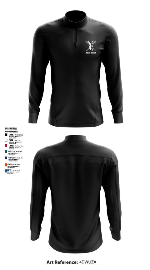 Quarter Zip Jacket, IWV Youth Baseball, Baseball, Teamtime, Team time, sublimation, custom sports apparel, team uniforms, spirit wear, spiritwear, sports uniforms, custom shirts, team store, custom team store, fundraiser sports, apparel fundraiser