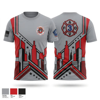 Short Sleeve Performance Shirt, AVIATION VOL FIRE DEPARTMENT, Fire Department, Teamtime, Team time, sublimation, custom sports apparel, team uniforms, spirit wear, spiritwear, sports uniforms, custom shirts, team store, custom team store, fundraiser sports, apparel fundraiser