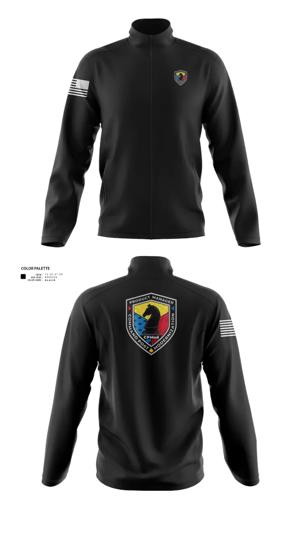 Fleece Jacket, Command Post Modernization, , Teamtime, Team time, sublimation, custom sports apparel, team uniforms, spirit wear, spiritwear, sports uniforms, custom shirts, team store, custom team store, fundraiser sports, apparel fundraiser