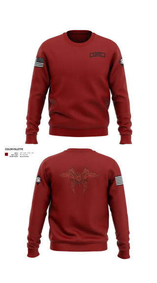 Crew Neck Sweatshirt, Blackfoot 2nd platoon, , Teamtime, Team time, sublimation, custom sports apparel, team uniforms, spirit wear, spiritwear, sports uniforms, custom shirts, team store, custom team store, fundraiser sports, apparel fundraiser