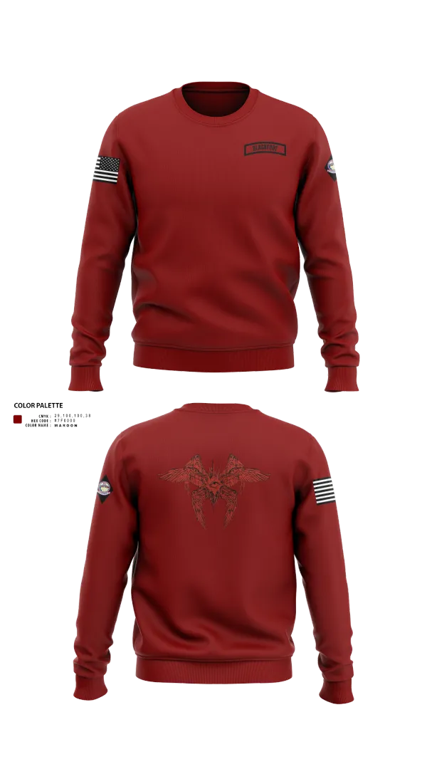 Crew Neck Sweatshirt, Blackfoot 2nd platoon, , Teamtime, Team time, sublimation, custom sports apparel, team uniforms, spirit wear, spiritwear, sports uniforms, custom shirts, team store, custom team store, fundraiser sports, apparel fundraiser