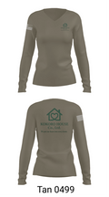 KOKOROHOUSE 58124370 Women's Long Sleeve V-neck Shirt - 77