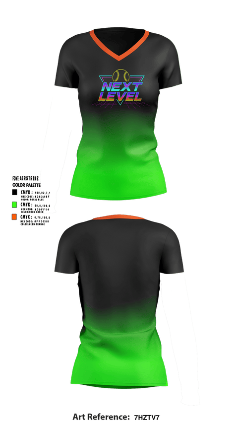Womens Short Sleeve Vneck Shirt, NEXT LEVEL, Softball, Teamtime, Team time, sublimation, custom sports apparel, team uniforms, spirit wear, spiritwear, sports uniforms, custom shirts, team store, custom team store, fundraiser sports, apparel fundraiser