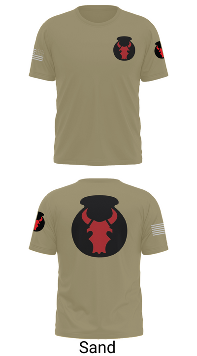 2nd Brigade Combat Team, 34th Infantry Division 70641214 Old School Cotton Feel Shirt - 86