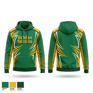 Hoodie, Golden falcons, Baseball, Teamtime, Team time, sublimation, custom sports apparel, team uniforms, spirit wear, spiritwear, sports uniforms, custom shirts, team store, custom team store, fundraiser sports, apparel fundraiser