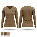 I GOT IT 79465432 Women's Long Sleeve V-neck Shirt - 1