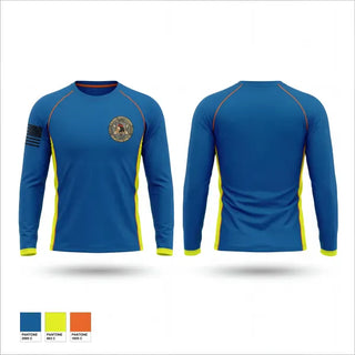 Long Sleeve Performance Shirt, Cochise County Search and Rescue, EMS/EMT, Teamtime, Team time, sublimation, custom sports apparel, team uniforms, spirit wear, spiritwear, sports uniforms, custom shirts, team store, custom team store, fundraiser sports, apparel fundraiser
