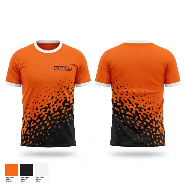 Old School Cotton Feel Shirt, Tigers, Baseball, Teamtime, Team time, sublimation, custom sports apparel, team uniforms, spirit wear, spiritwear, sports uniforms, custom shirts, team store, custom team store, fundraiser sports, apparel fundraiser