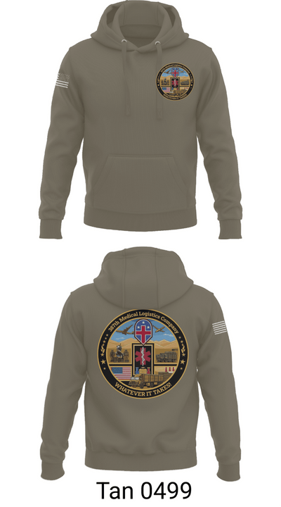 387th Medical Logistics Company 26711800 Hoodie - 78