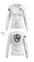 Wise County SWAT 76291326 Women's Long Sleeve V-neck Shirt - 21