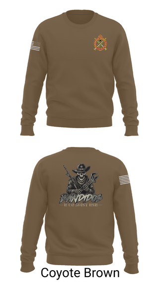Crew Neck Sweatshirt, 501st BSB, B Company, , Teamtime, Team time, sublimation, custom sports apparel, team uniforms, spirit wear, spiritwear, sports uniforms, custom shirts, team store, custom team store, fundraiser sports, apparel fundraiser