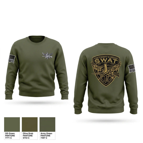 Crew Neck Sweatshirt, SWAT, Police, Teamtime, Team time, sublimation, custom sports apparel, team uniforms, spirit wear, spiritwear, sports uniforms, custom shirts, team store, custom team store, fundraiser sports, apparel fundraiser