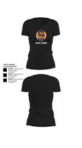 GEAUX TIGERS 48767025 Women's Short Sleeve V-neck Shirt - 24