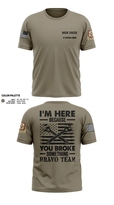 1/204th ADA 3113365 Short Sleeve Performance Shirt - 27
