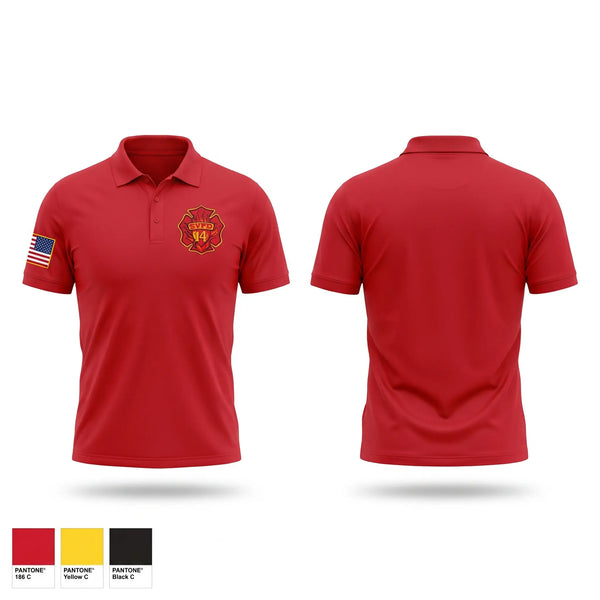 Short Sleeve Performance Polo, Strawn VFD, Fire Department, Teamtime, Team time, sublimation, custom sports apparel, team uniforms, spirit wear, spiritwear, sports uniforms, custom shirts, team store, custom team store, fundraiser sports, apparel fundraiser
