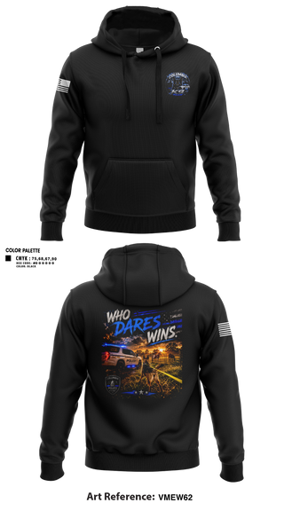 Hoodie, South Carolina Police K9 Association, Police, Teamtime, Team time, sublimation, custom sports apparel, team uniforms, spirit wear, spiritwear, sports uniforms, custom shirts, team store, custom team store, fundraiser sports, apparel fundraiser