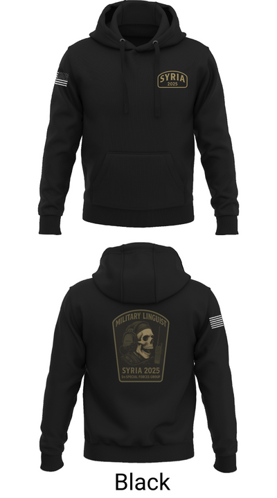 Syria linguist 93457826 Hoodie - 38