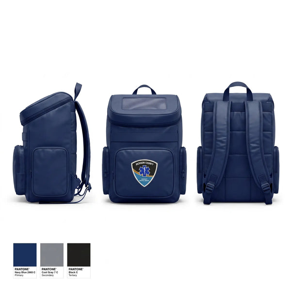 Gear Bag, Jackson county ems, EMS/EMT, Teamtime, Team time, sublimation, custom sports apparel, team uniforms, spirit wear, spiritwear, sports uniforms, custom shirts, team store, custom team store, fundraiser sports, apparel fundraiser