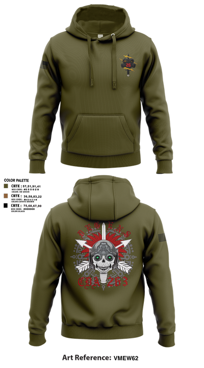 CDA 263 86429652 Hoodie - 105