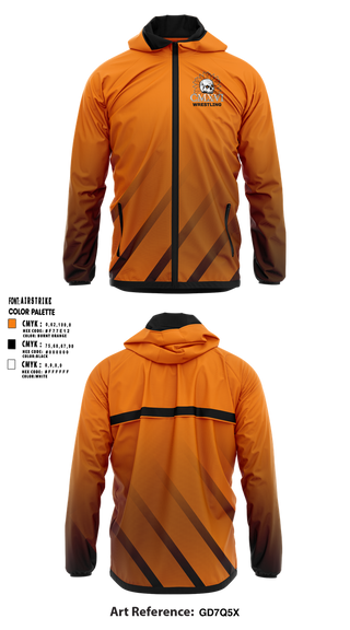 Windbreaker, Nine 16 Wrestling Club, Wrestling, Teamtime, Team time, sublimation, custom sports apparel, team uniforms, spirit wear, spiritwear, sports uniforms, custom shirts, team store, custom team store, fundraiser sports, apparel fundraiser