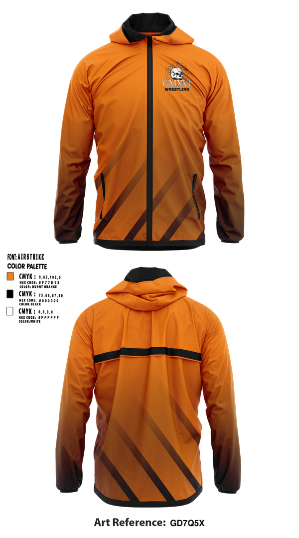 Windbreaker, Nine 16 Wrestling Club, Wrestling, Teamtime, Team time, sublimation, custom sports apparel, team uniforms, spirit wear, spiritwear, sports uniforms, custom shirts, team store, custom team store, fundraiser sports, apparel fundraiser