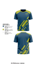 Detroit PAL Flag Football 4617701 Short Sleeve Performance Shirt - 2
