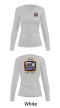 Lando Fire Department 53013171 Women's Long Sleeve V-neck Shirt - 11