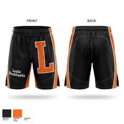 Leslie Blackhawks Fight Shorts - 1
