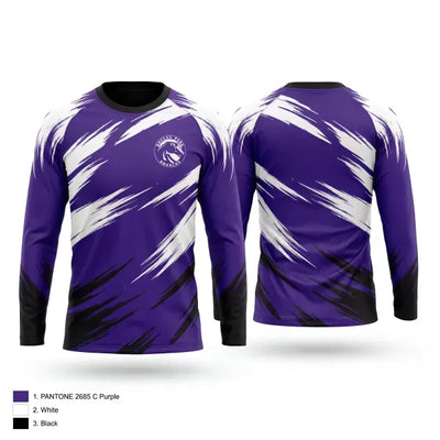 Boulan Park Broncos 82543300 Long Sleeve Performance Shirt 1
