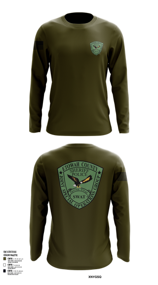 Long Sleeve Performance Shirt, Etowah County JSOG, , Teamtime, Team time, sublimation, custom sports apparel, team uniforms, spirit wear, spiritwear, sports uniforms, custom shirts, team store, custom team store, fundraiser sports, apparel fundraiser